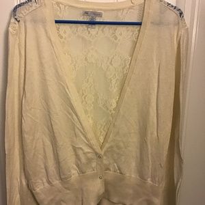 Lace cardigan